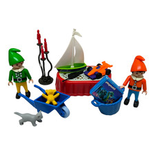 sympa lutin du père noël  Playmobil (  cadeau , jouet     )  2090
