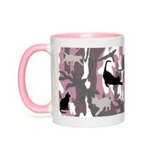 Cat Camo Coffee Mug 11 oz -