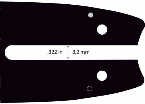 Guide scie 8lp 1 - 12", 3/8lp