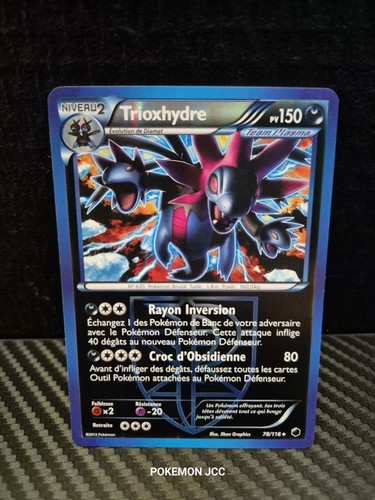 Cartes pokémon trioxhydre - pokémon,