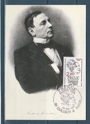 Carte 1er jour presse - carte,