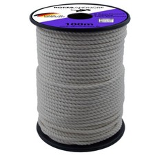 Corde coton naturelle toronné