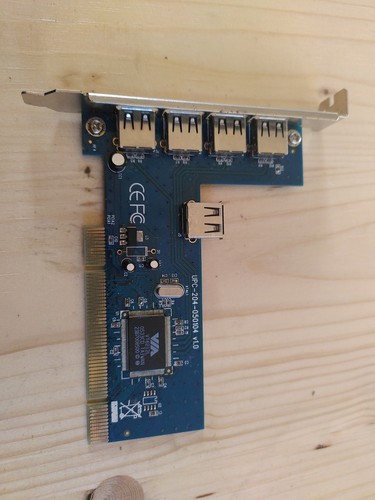 Carte contrôleur usb pci - 2.0,