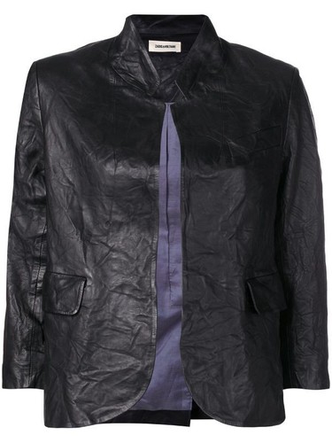 Veste cuir femme zadig - veste,