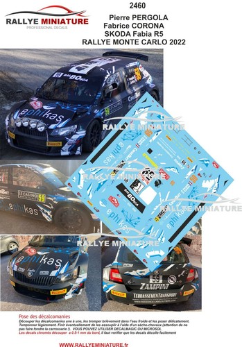 Decals ref 2460 skoda - ref,