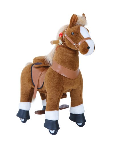 Ponycycle brown with white - ponycycle®,
