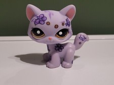 LPS # MINI DECO LITTLEST PETSHOP ORIGINAL CHAT CAT AUTHENTIQUE MAINE COON HASBRO