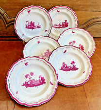 6 ANCIENNES ASSIETTES CREUSES