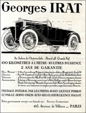 1 Page/Publicité de 1922 