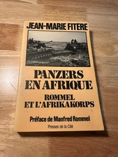 LIVRE   "PANZERS EN AFRIQUE, ROMMEL ET L'AFRIKAKORPS"