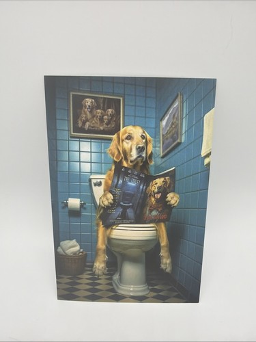 Affiche humoristique golden - humoristique,