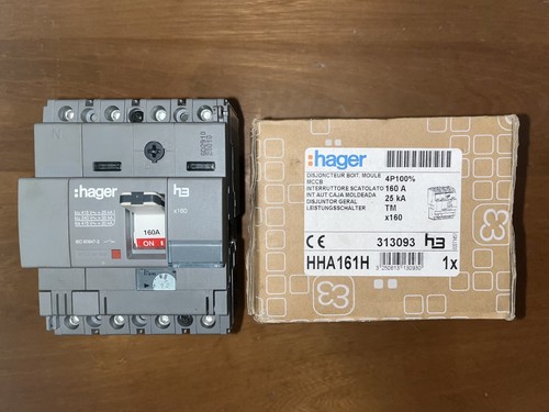 Disjoncteur hha161h 4pôles - disjoncteur,