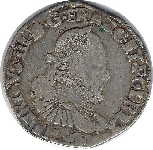 Henri iii teston - (1574-1589),