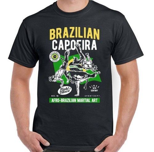 Shirt capoeira brésilien - t-shirt,