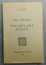 LES PIÈGES DU VOCABULAIRE