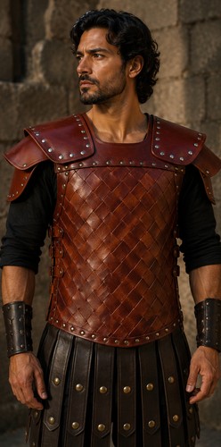 Déguisement armure cuir - gn,