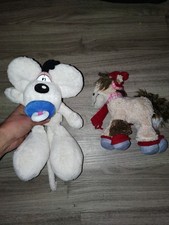 2 Peluches DIDDL + petit