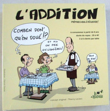 Jeu de société L'Addition / Thierry Leclerc / La Bouchure 2021 Made in Berry ! 
