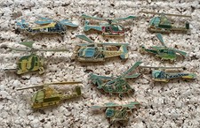 Rare lot 10 hélicoptère Militaire Gendarmerie Sécurité Civile J. Segalen