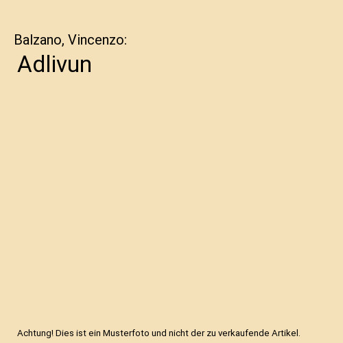 Adlivun balzano vincenzo - balzano,,