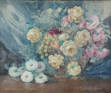 NATURE MORTE AUX FLEURS ET AUX