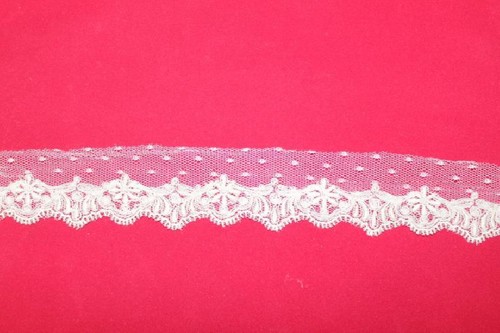 Dentelle tulle coton - dentelle,