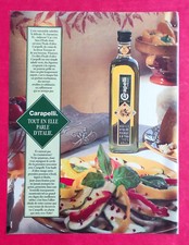 Publicité de presse: Aliment HUILE d'Olive Vierge d'Italie CARAPELLI