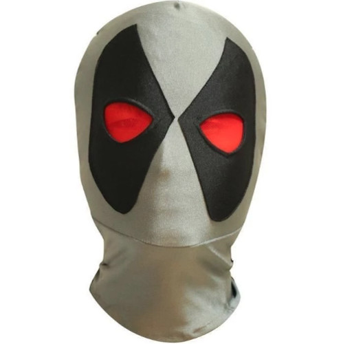 Masque spandex gris deadpool - masque,