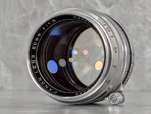 Objectif canon 50mm - canon, f/1.5