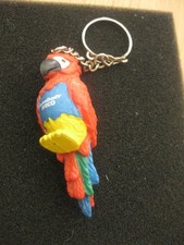 PORTE CLES AUTOMOBILE TRANSPORT   " IVECO TURBO DAILY "  PERROQUET