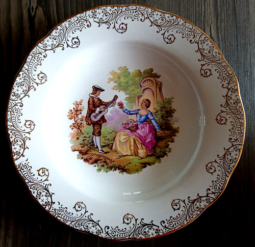 Assiette creuse fragonard - creuse,