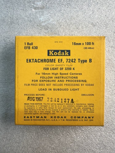 Kodak ektachrome 7242 type - ektachrome,