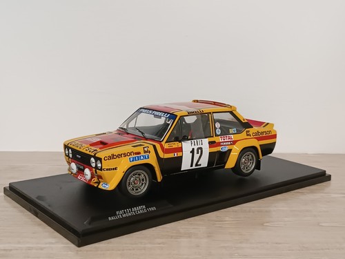 Fiat 131 abarth yellow - fiat,