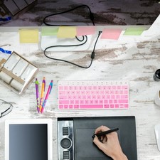  Housse Clavier Protection Ordinateur Portable Couvercle Du Lavable Peau De