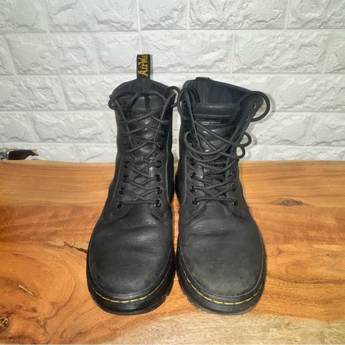 Martens black leather - martens,