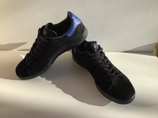 Adidas Stan Smith Noir Cuir Suedé modèle S80501