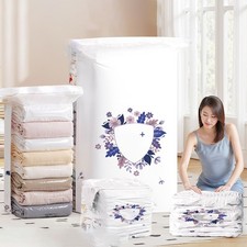 Organisation à domicile rangement couette sacs scellés à l'air structure 3D o