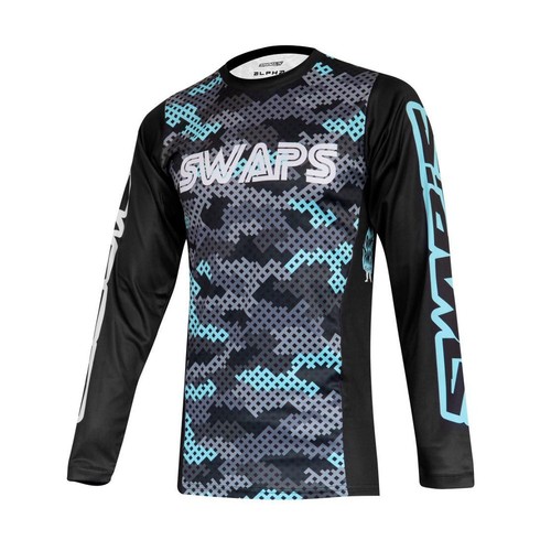 Shirt maillot swaps camo kid - maillot,