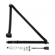 Avant Automatique Siège Ceinture Pour BMW Isetta 600 Sports 1957-1959 Noir