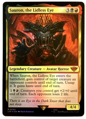 Mtg sauron the lidless eye - mtg,