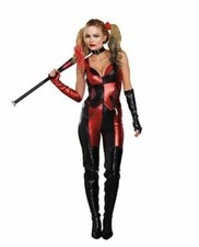 Dreamgirl Harlequin Blaster Harley Quinn Suicide Squad Halloween Costume 10321
