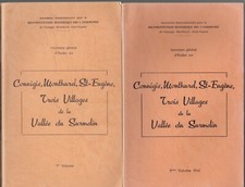Trois villages de la vallée du Surmelin complet en deux volumes 