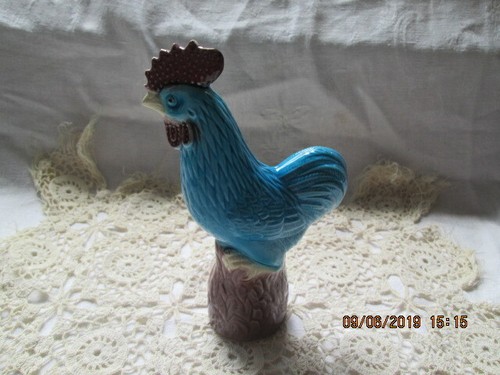 Figurine coq porcelaine - figurine,