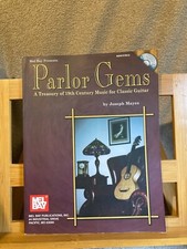 Joseph Mayes Parlor Gems recueil pour guitare partition CD édition Mel Bay
