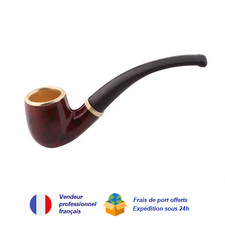 Pipe à tabac courbe