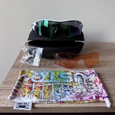 Oakley Radarlock Path custom 2015 avec étui et écrans Iridium et Persimmon