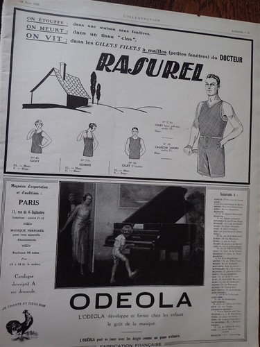 Piano odeola gilets filets - odeola,