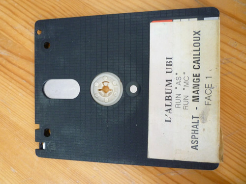 Disquette amstrad asphalt - disquette,