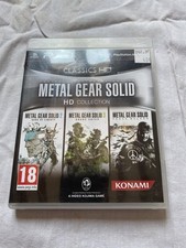 Metal Gear Solid HD Collection + Metal Gear Solid 4 PS3 complets.