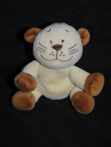 Peluche doudou tigre beige - 🍀peluche,